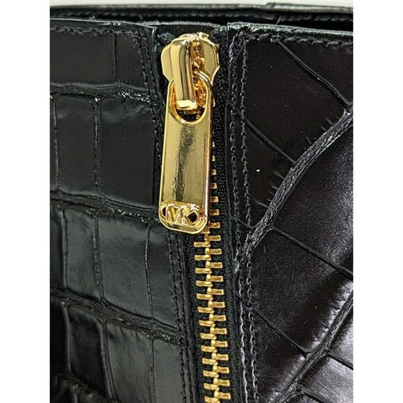 Michael Kors Women's Cosmo Croc-Embossed Kitten Heel Booties Size 7.5 MSRP $175 - Picture 10 of 12